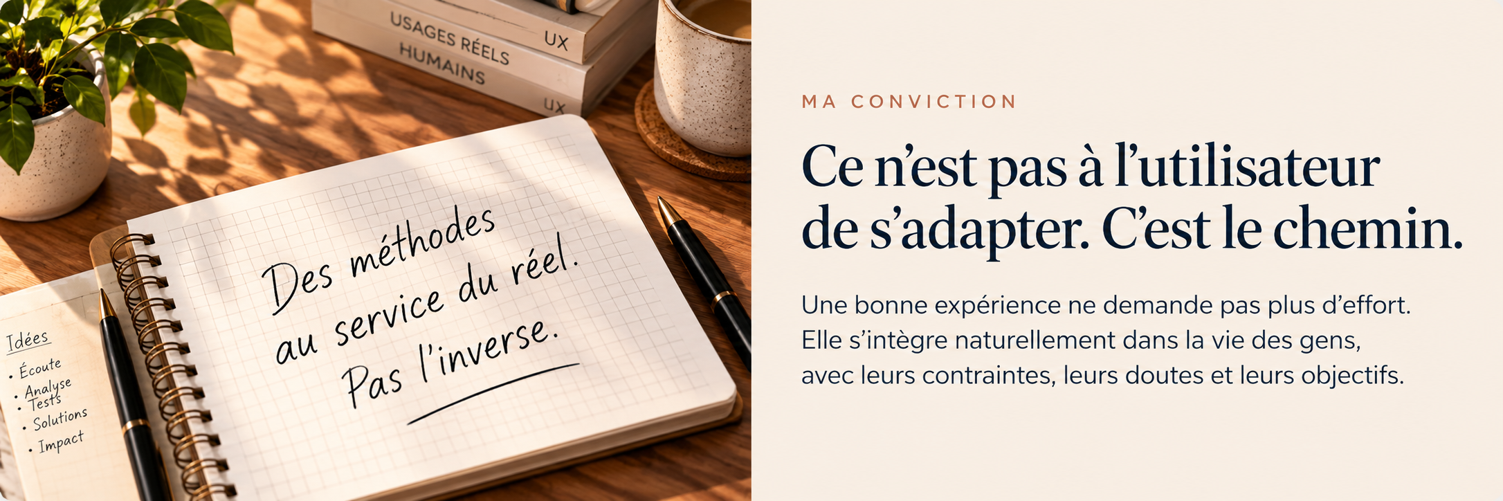 Des recommandations concrètes. Parce qu’un PDF de 80 pages n’a encore jamais réparé un parcours tout seul.