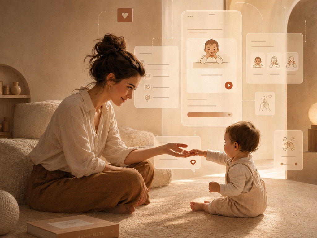 Bambinets Illustration UX Mobile Petite Enfance